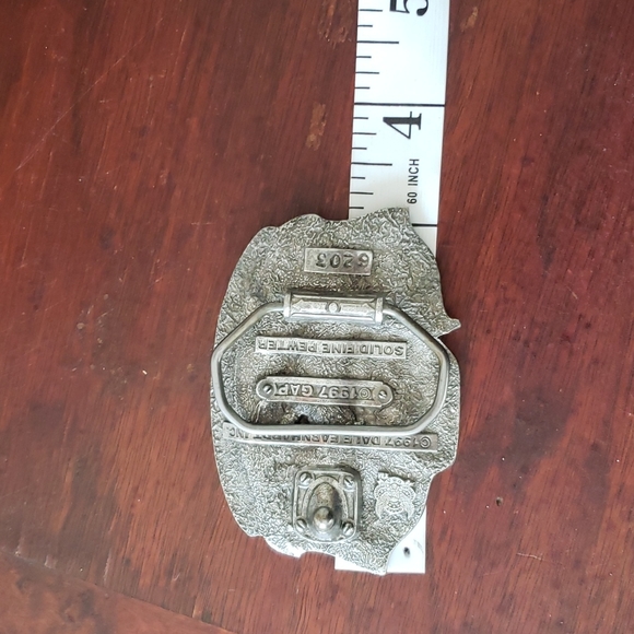 Vintage 1997 Dale Earnhardt Pewter Belt Buckle - Picture 12 of 13